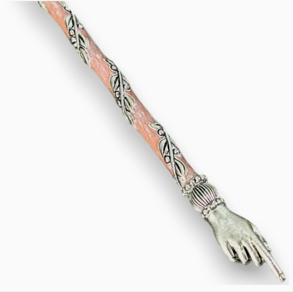 Yad Metal Torah Pointer Judaica Silver Pink